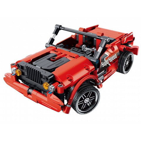 RC sportinio automobilio konstruktorius 351 det., 2,4 GHz, 2 modeliai, 8+