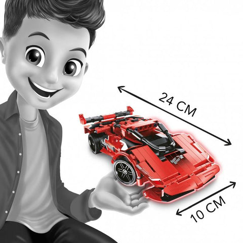 RC sportinio automobilio konstruktorius 351 det., 2,4 GHz, 2 modeliai, 8+