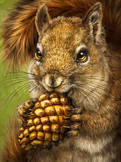 Crafting Spark: Squirrel Totem Deimantinio Paveikslo komplektas CS2567 - HOBI.LT 🇱🇹