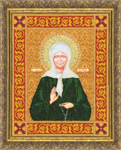 Zolotoe Runo: St. Matrona Icon S/RT025 - HOBI.LT 🇱🇹