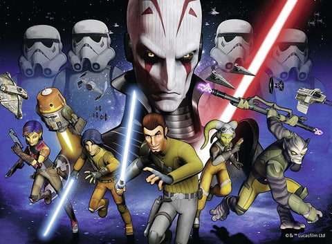 Ravensburger: Star Wars Rebels 300 - RAVENSBURGER dėlionė - HOBI.LT 🇱🇹