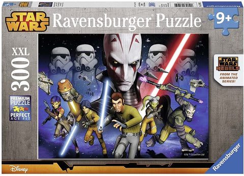 Ravensburger: Star Wars Rebels 300 - RAVENSBURGER dėlionė - HOBI.LT 🇱🇹