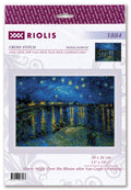 RIOLIS: Starry Night Over the Rhone - Van Gogh siuvinėjimo rinkinys iš RIOLIS Nr.: 1884 - HOBI.LT 🇱🇹