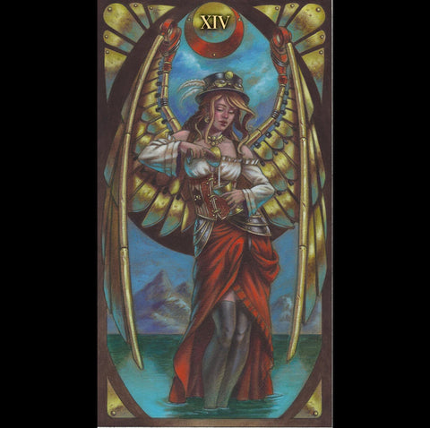 Lo Scarabeo: Steampunk Art Nouveau Tarott kortos - HOBI.LT 🇱🇹
