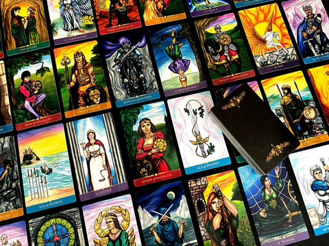 Schiffer Publishing: Steele Wizards Tarot Kortos Schiffer Publishing - HOBI.LT 🇱🇹
