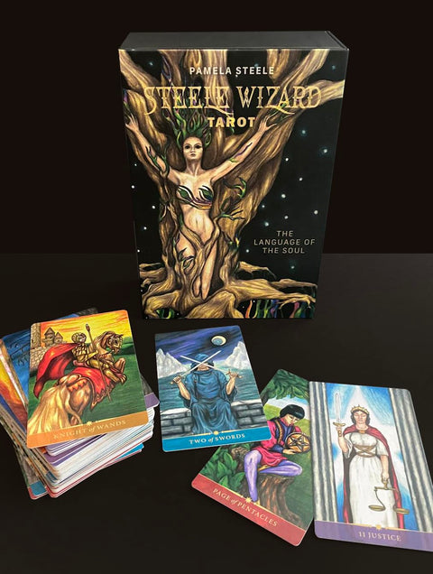 Schiffer Publishing: Steele Wizards Tarot Kortos Schiffer Publishing - HOBI.LT 🇱🇹