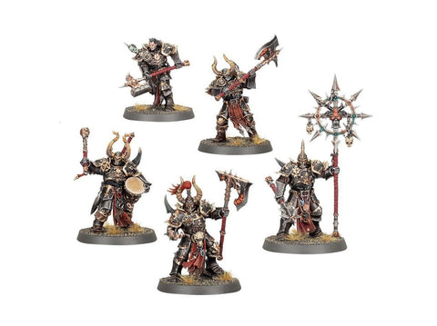 Warhammer AoS Chaoso išrinktieji miniatiūrų rinkinys (5 figūrėlės)