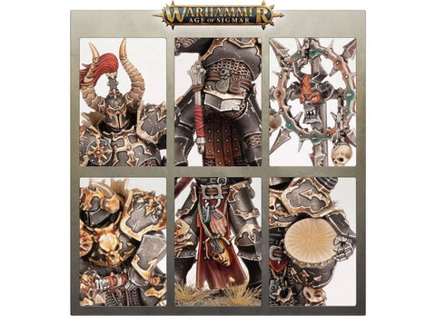 Warhammer AoS Chaoso išrinktieji miniatiūrų rinkinys (5 figūrėlės)