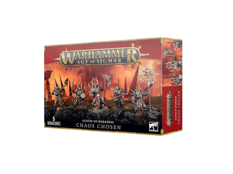 Warhammer AoS Chaoso išrinktieji miniatiūrų rinkinys (5 figūrėlės)