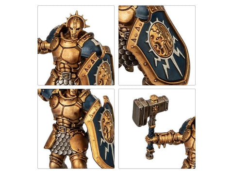 Warhammer Age of Sigmar Stormcast Eternals dažų ir figūrėlių rinkinys