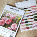 LetiStitch: Summer Bloom SLETI952 - siuvinėjimo kryželiu rinkinys - HOBI.LT 🇱🇹