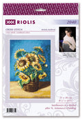 RIOLIS: Sunflowers in a Basket after N. Antonova's Painting Siuvinėjimo rinkinys iš RIOLIS Nr.: 2040 - HOBI.LT 🇱🇹