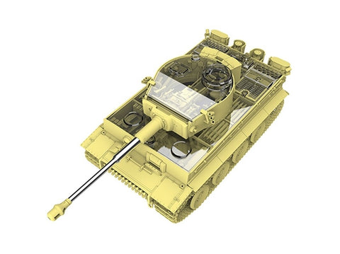 Suyata Tiger I ankstyvos gamybos, pilnas interjeras, Kurskas, 1/48 NO006