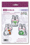 RIOLIS: Sweet Bunnies Siuvinėjimo rinkinys iš RIOLIS Nr.: 2041AC - HOBI.LT 🇱🇹