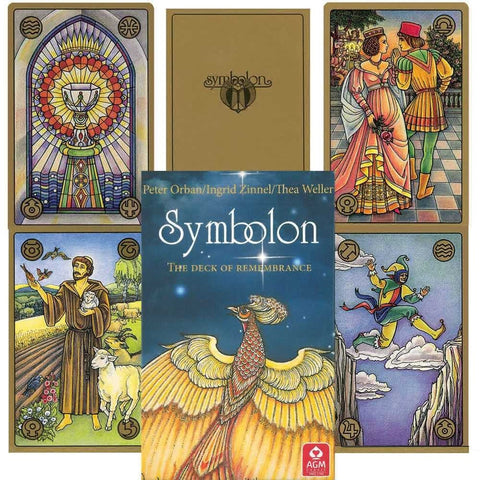 AGM: Symbolon Pocket Tarot Kortos - HOBI.LT 🇱🇹