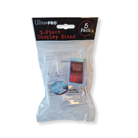 Ultra PRO 2 dalių reguliuojami kortelių stovai kolekcionieriams, 5 vnt