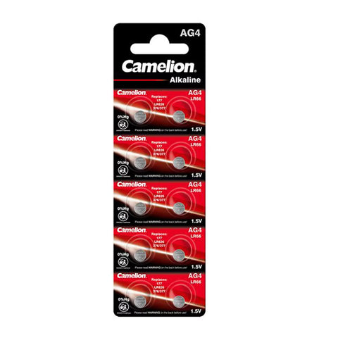 Camelion LR626 AG4 šarminės laikrodžio baterijos 10 vnt.