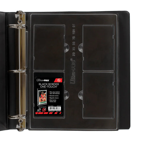 Ultra PRO 4 kišenių lapas ONE-TOUCH laikikliams 23–100 pt, albumui