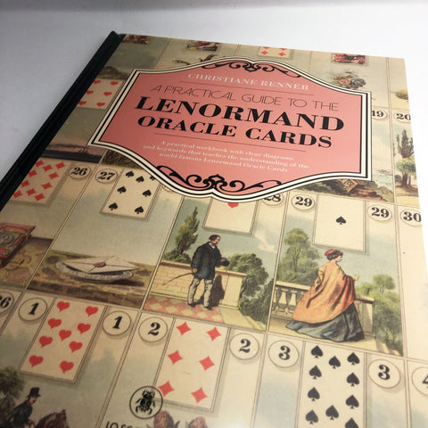 A Practical Guide to the Lenormand Oracle Cards – pratybų knyga, anglų k.
