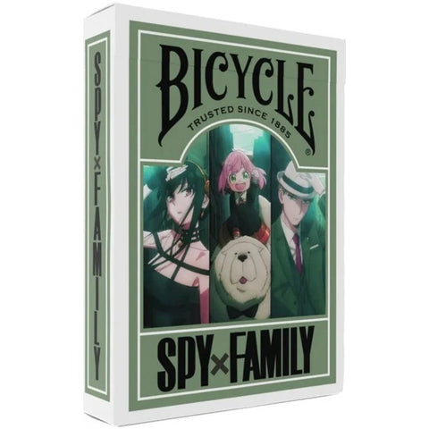 Bicycle Spy x Family žaidimo kortos – anime gerbėjams, kolekcinė kaladė