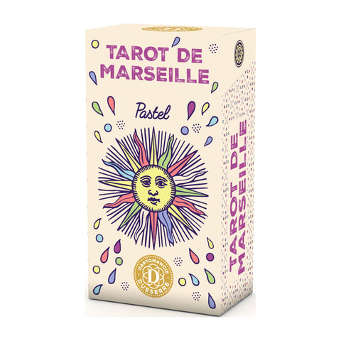 Dusserre Tarot de Marseille Pastel taro kaladė, 80 kortų