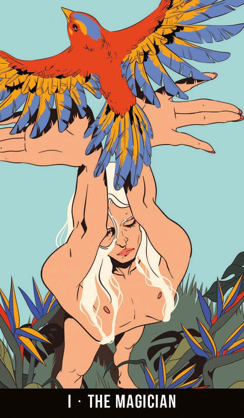 Wild Eden Taro kortos Lo Scarabeo – 78 kortų rinkinys su knygele