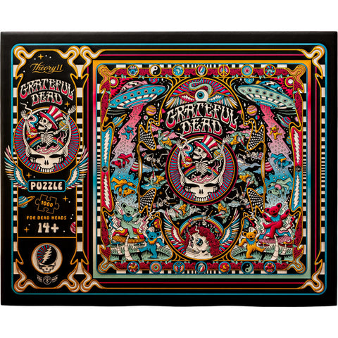 Grateful Dead psichodelinė dėlionė 1000 detalių – Theory11