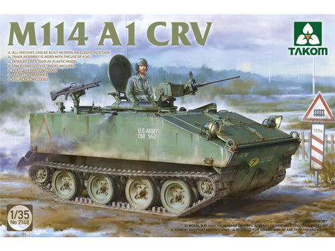 Takom M114A1 CRV 1/35 plastikinis šarvuočio modelio rinkinys