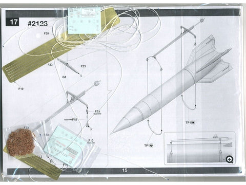 Takom Stratenwerth 16T Strabokran ir Vidalwagen su V-2 raketa 1/35