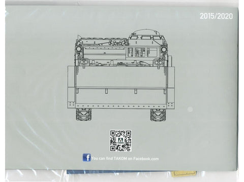 Takom M9 ACE JAV šarvuotas inžinerinis žemės judintuvas 1/35 modelis