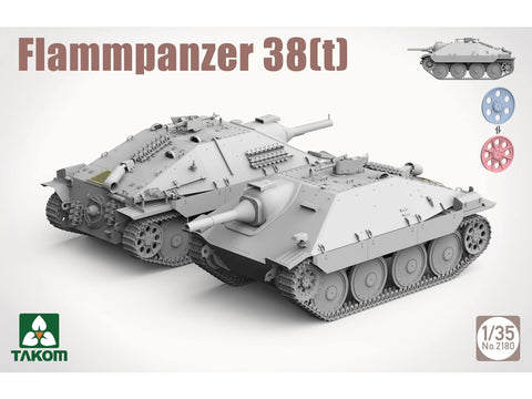Takom Flammpanzer 38(t) 1/35 plastikinis surenkamas tanko modelis