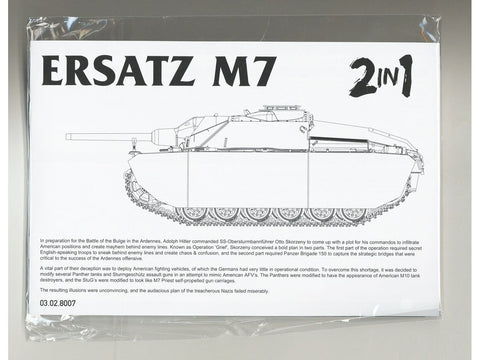Takom Ersatz M7 2 in 1 1/35 plastikinio modelio rinkinys (8007)