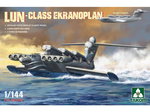 Takom Lun-Class Ekranoplan plastikinis modelis 1/144 (3002)