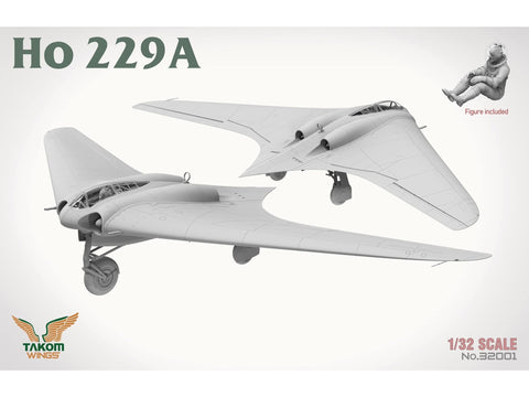 Takom Horten Ho 229A 1/32 plastikinis surenkamas lėktuvo modelio rinkinys