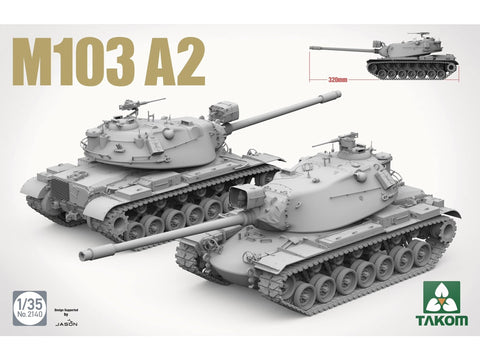 Takom M103A2 tanko modelis 1/35 – plastikinis surinkimo rinkinys