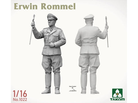Takom Erwin Rommel 1/16 riboto leidimo plastikinė figūra