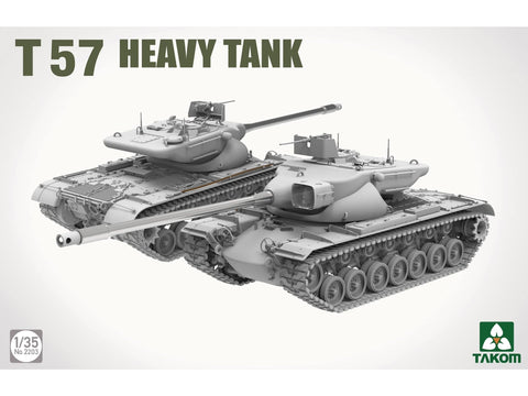 Takom T57 sunkusis tankas 1/35 surenkamas plastikinis modelis (2203)