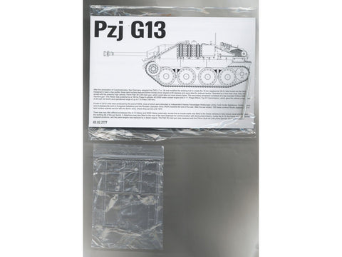 Takom Pzj G13 Jagdpanzer 38(t) Hetzer 1/35 plastikinis surinkimo rinkinys