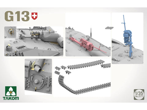 Takom Pzj G13 Jagdpanzer 38(t) Hetzer 1/35 plastikinis surinkimo rinkinys