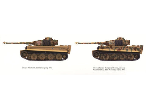 Takom Tiger I ankstyvos gamybos plastikinis modelis su zimmeritu