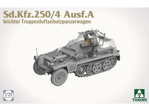 Takom Sd.Kfz.250/4 Ausf.A vokiečių šarvuočio plastikinis modelis