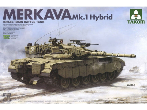 Takom Merkava Mk.1 Hybrid 1/35 tanko plastikinis surinkimo rinkinys 2079