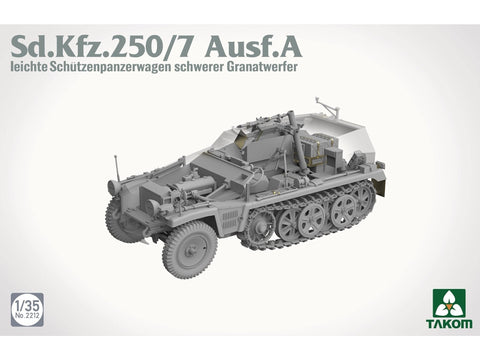Takom Sd.Kfz. 250/7 Ausf. A plastikinis šarvuočio modelis