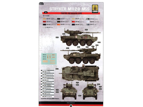 3R Stryker M1128 MGS 1/72 mastelis plastikinis surenkamas rinkinys TK7008