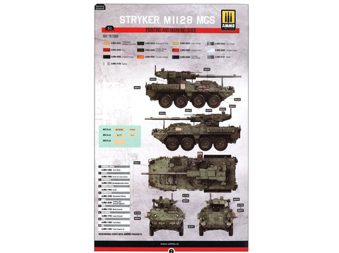 3R Stryker M1128 MGS 1/72 mastelis plastikinis surenkamas rinkinys TK7008