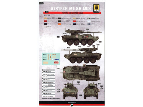 3R Stryker M1128 MGS 1/72 mastelis plastikinis surenkamas rinkinys TK7008