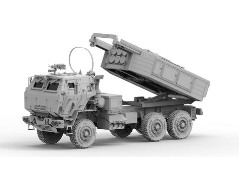 M142 HIMARS raketų artilerijos sistema – plastikinis modelis 1:35