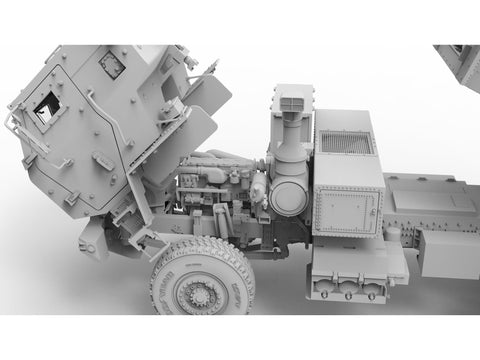 M142 HIMARS raketų artilerijos sistema – plastikinis modelis 1:35