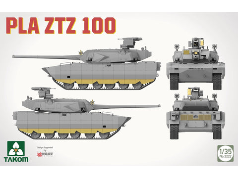 Takom PLA ZTZ-100 tanko modelis 1:35 plastikinis rinkinys