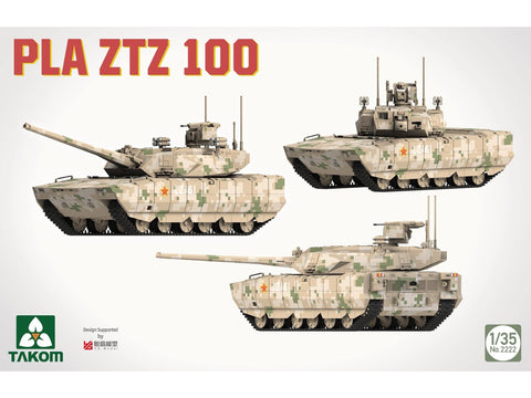 Takom PLA ZTZ-100 tanko modelis 1:35 plastikinis rinkinys